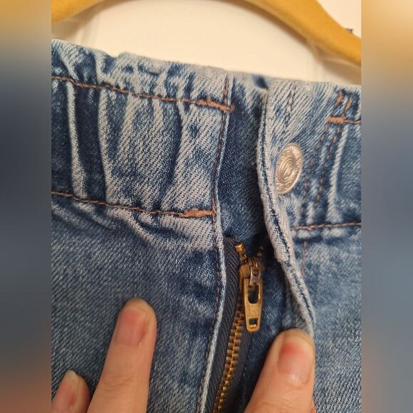 Mother Superior Private Zip Pocket Jeans Blue High Rise Sz 29 - Picture 2 of 13